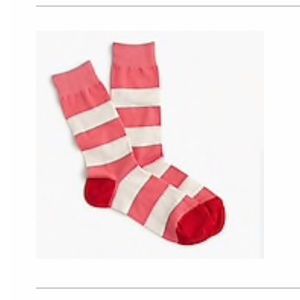 J. Crew Accessories - J. Crew Trouser socks in rugby stripes NWT J. Crew Accessories - J. Crew Trouser socks in rugby stripes NWT